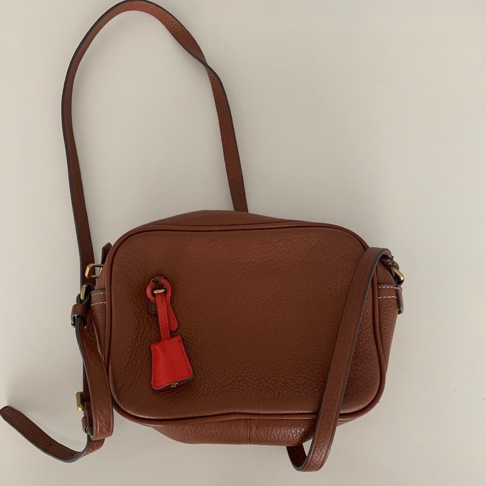 J.Crew Signet Bag in Italian Leather